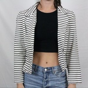 Anthropologie Stretchy Blazer w/ Peplum Bottom